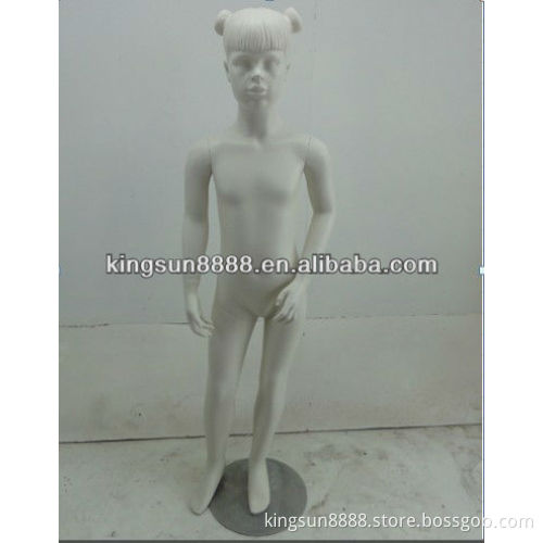 cute fiberglass fullbody little girl mannequin
